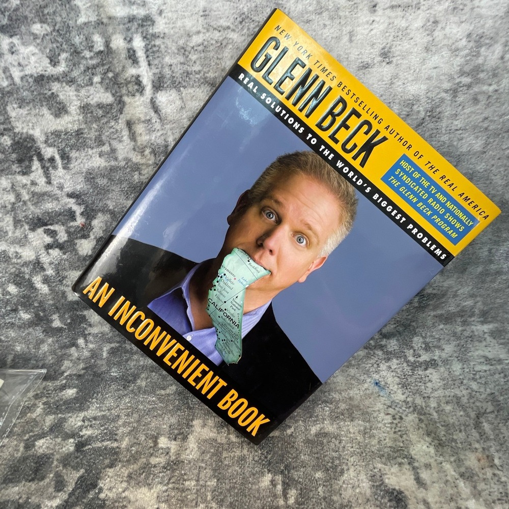 An Inconvenient Book Glenn Beck HC Politics Immigration Media Bias Global Warm